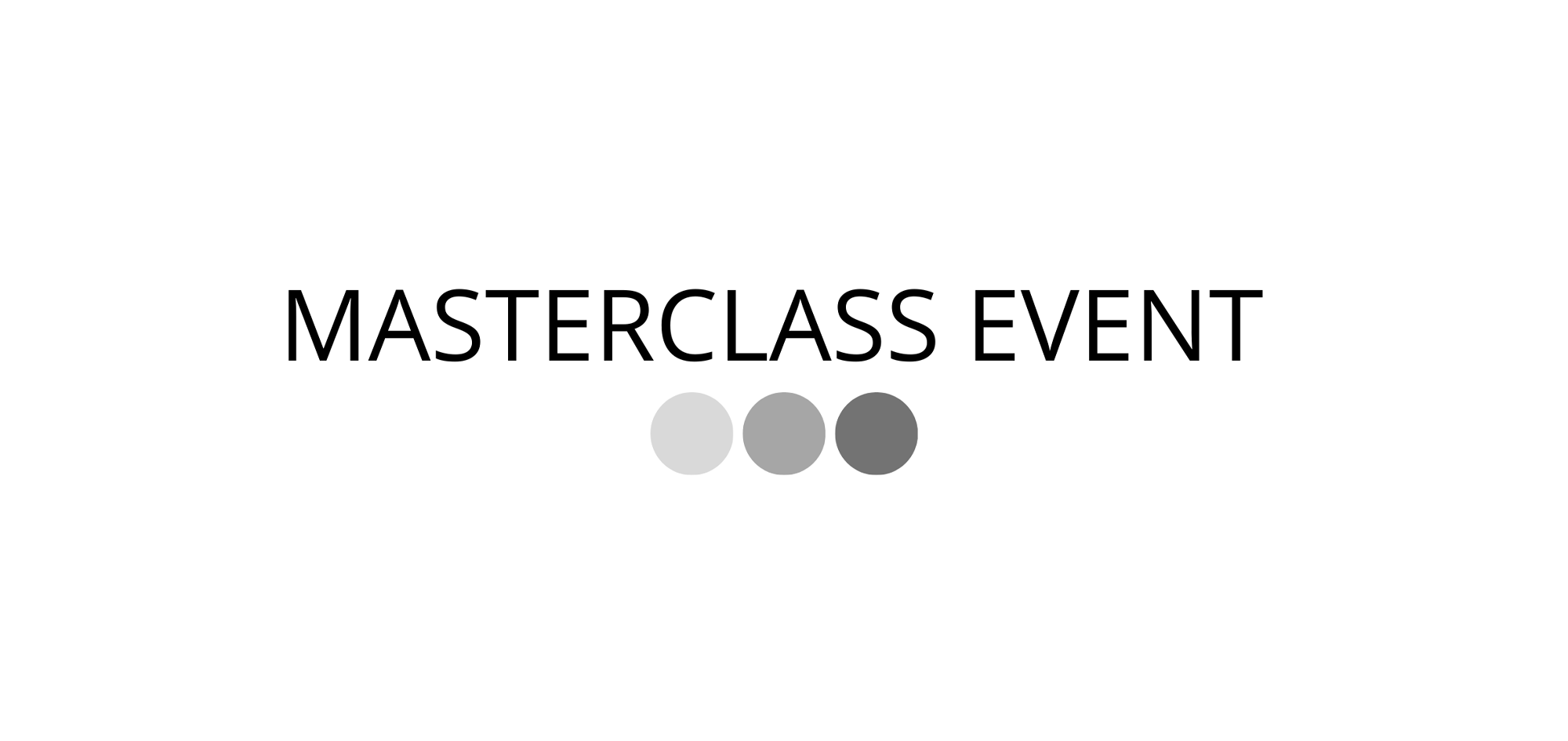 Masterclass Event (1